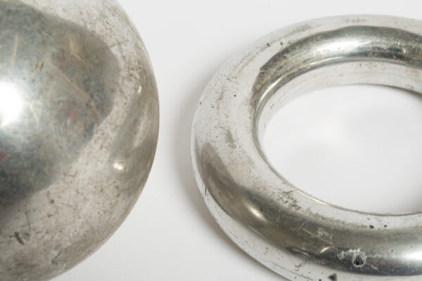 Sculptural metal shapes