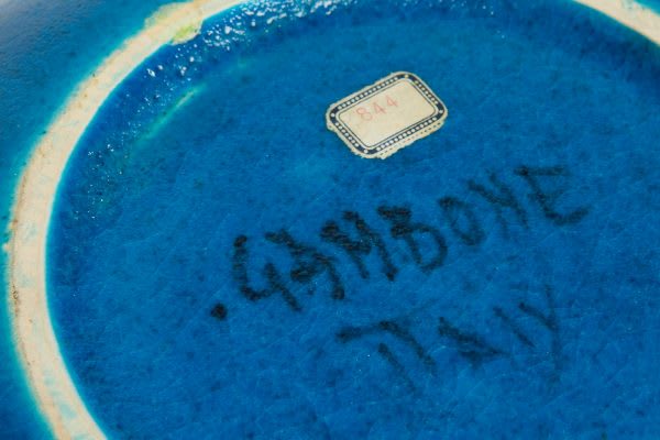 Bruno Gambone — Blue bowl
