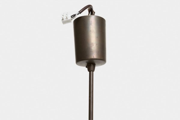 Brass chandelier