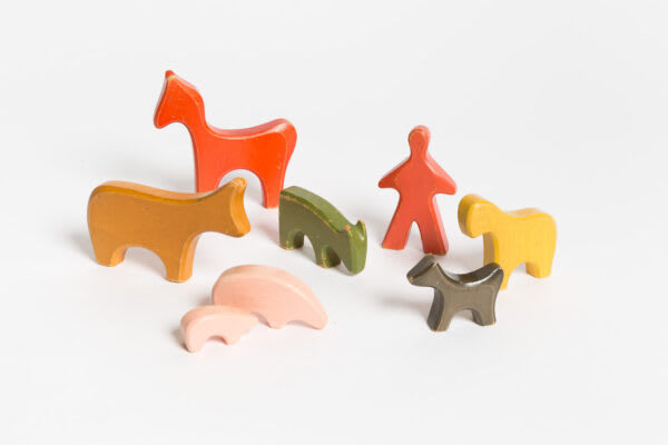 Antonio Vitali — Wooden farm set