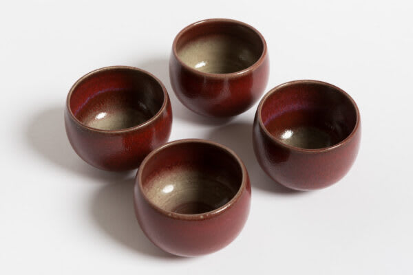 Edouard Chapallaz — Set of four small cups (2)