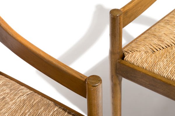 Vico Magistretti — Carimate dining chairs