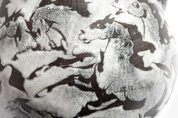 Gustav Spörri — Large handle vase with horse scene