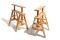 Achille Castiglioni — Pair of Leonardo trestles