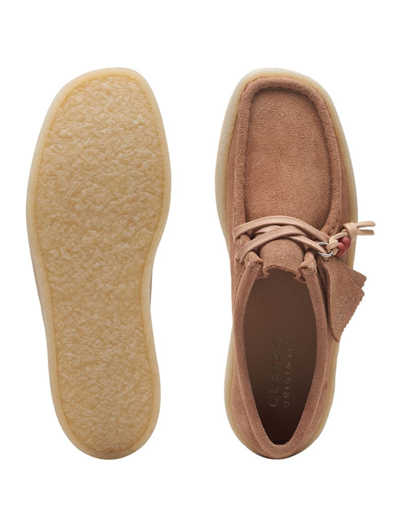 Clarks wallabees beige hotsell
