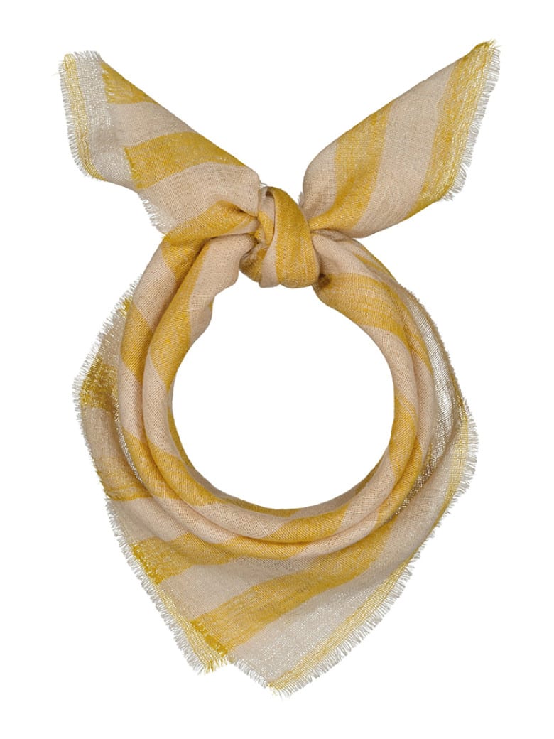 Horizon Cashmere Bandana Yellow Anis