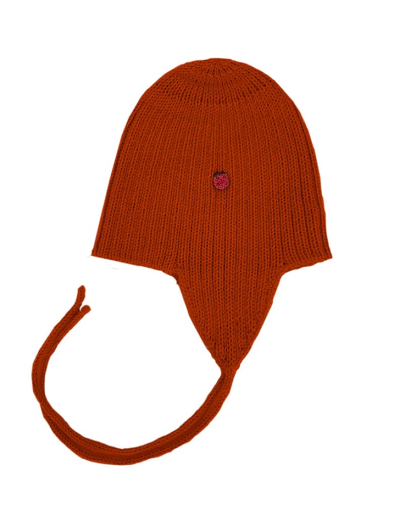 String Hat Brickred