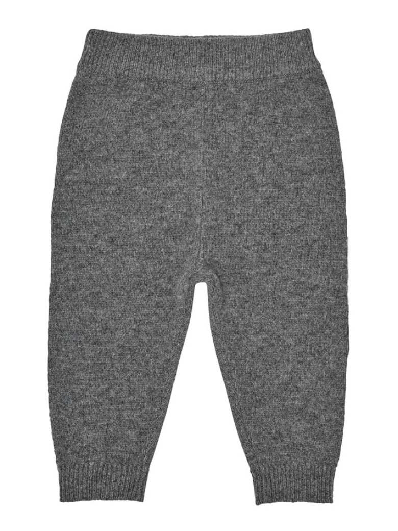 Baby Lambswool Pants Charcoal Melange