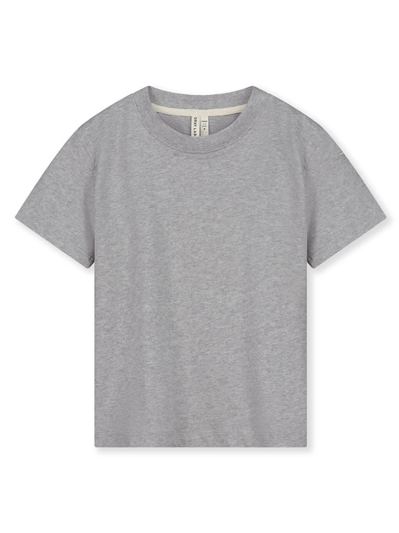 Oversized Tee Grey Melange