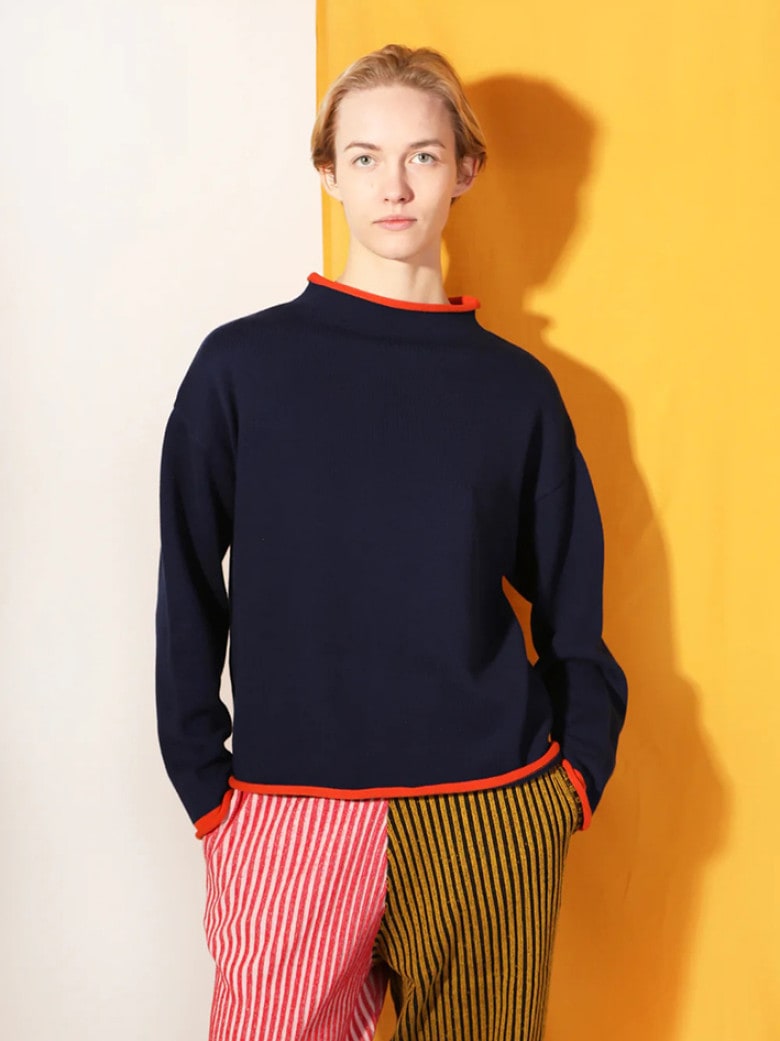 Ivo Knit Jumper Navy