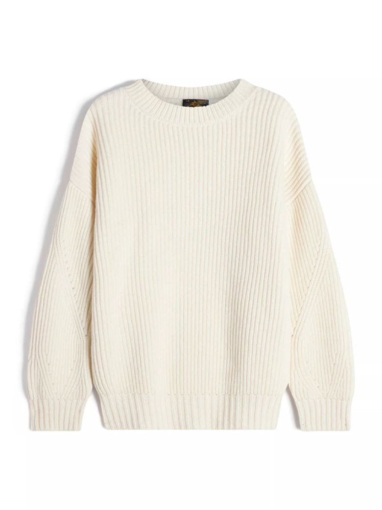 Sany Fisherman Sweater Offwhite