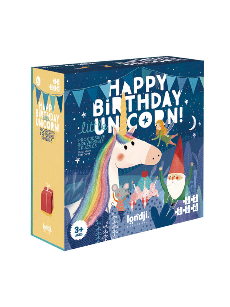 Happy Birthday Unicorn Puzzle