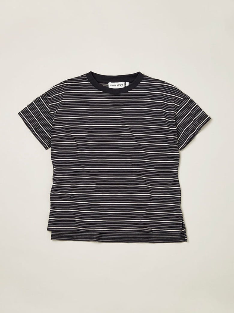 Oversized Tee Phantom Multi Striped