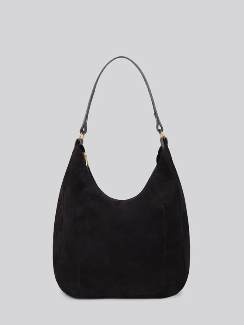 Lech Bag Black Suede