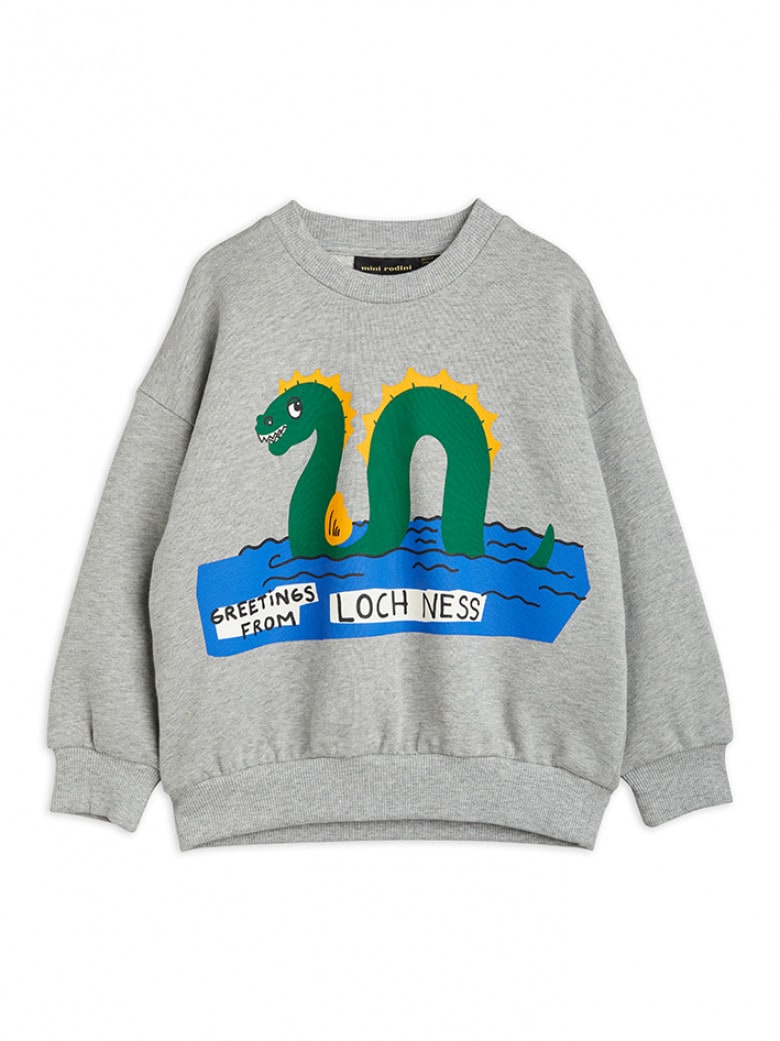 Making Things – Mini Rodini Loch Ness SP Sweatshirt Grey Melange