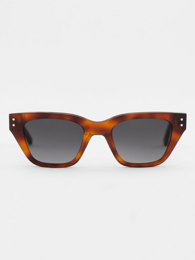 Memphis Sunglasses Amber / Grey Gradient Lens