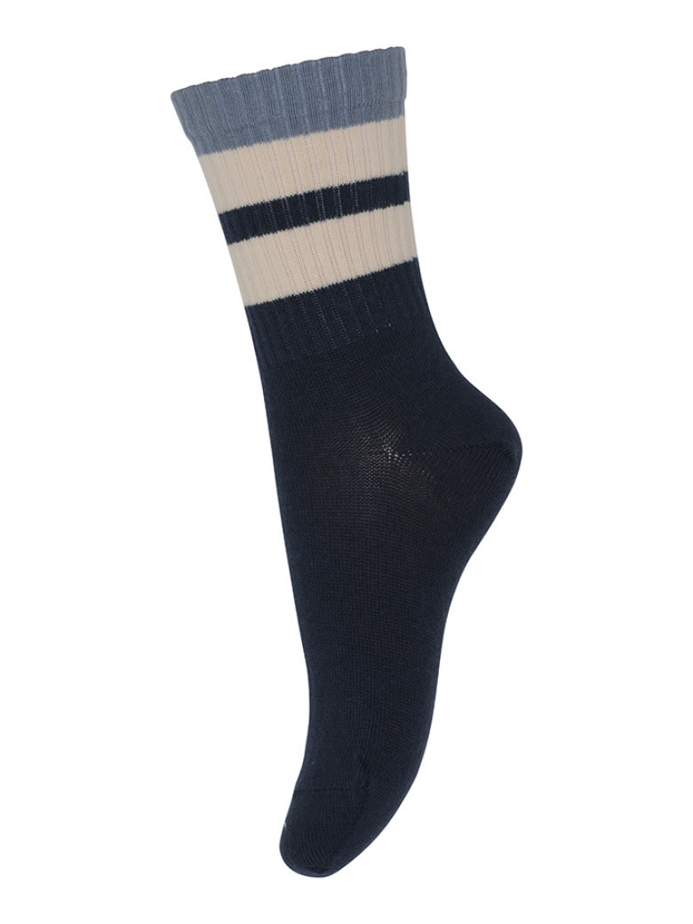 Frej Socks Stone Blue