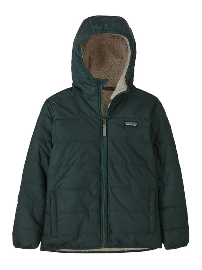 Kids Reversible Ready Freddy Hoody Northern Green