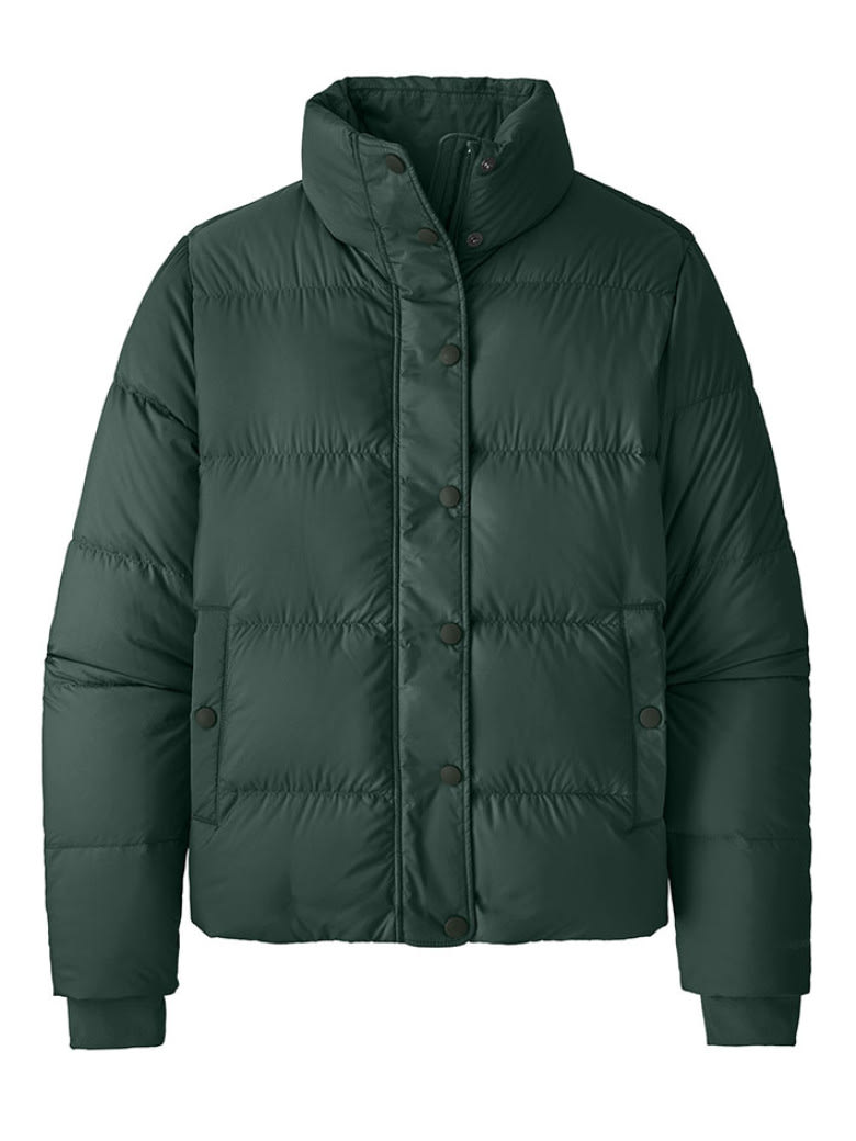 Silent Down Jacket Northern Green