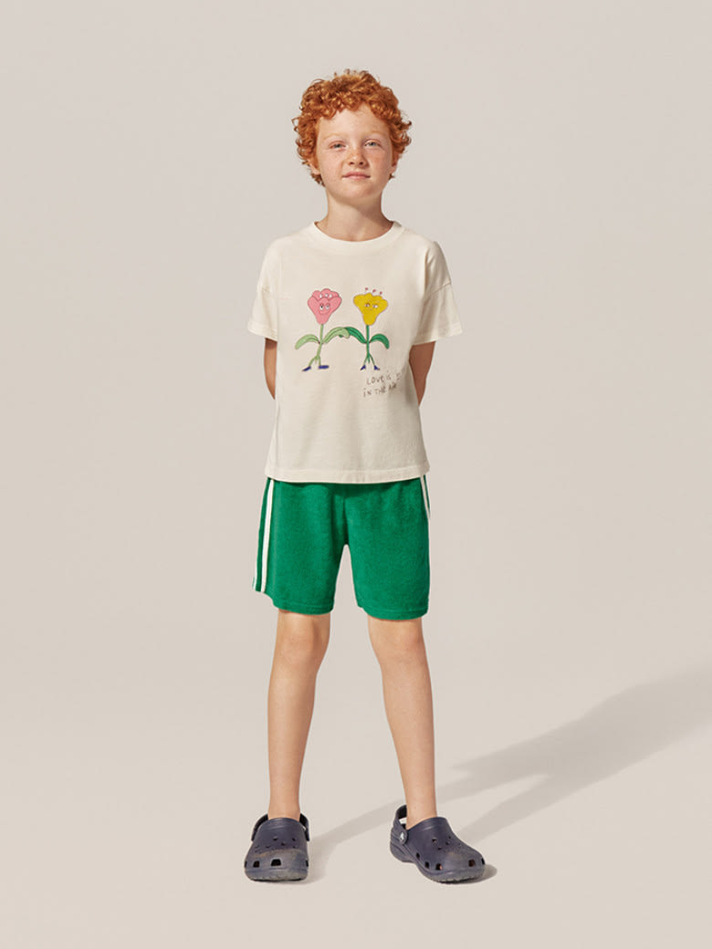 Green Kids Shorts