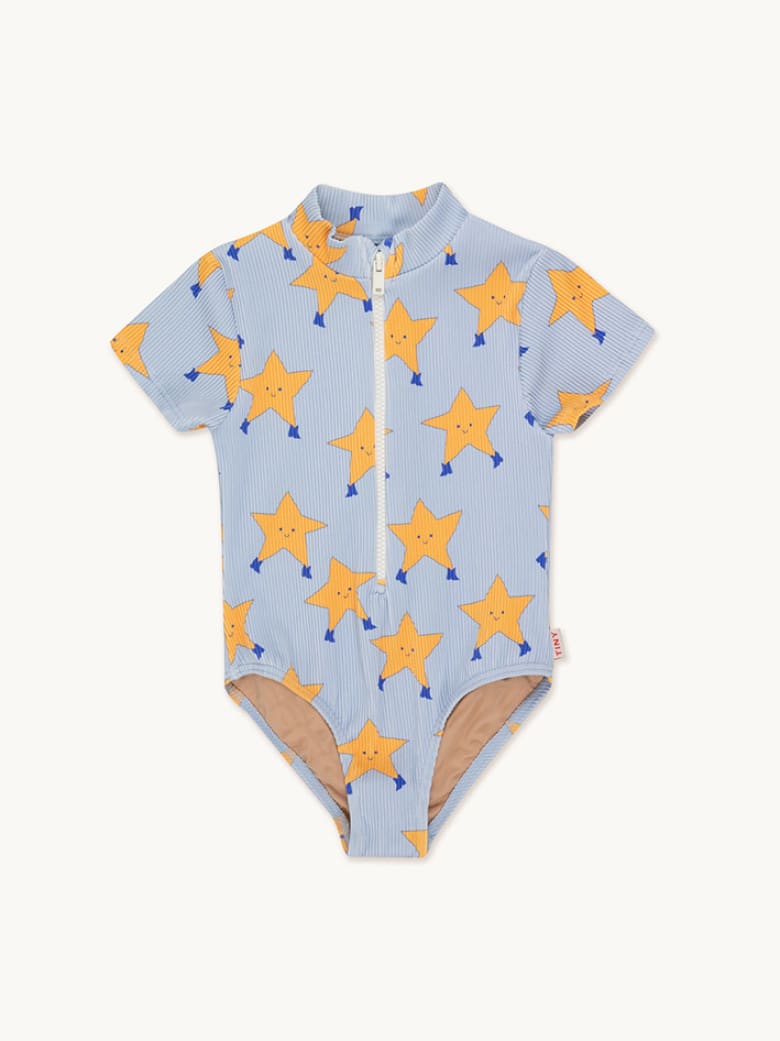 Dancing Stars Swimsuit Blue Grey