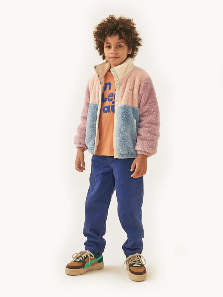 Grey sherpa jacket shop