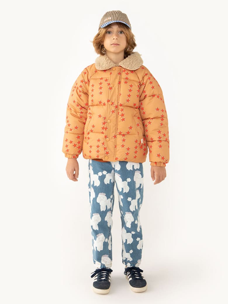 TINYCOTTONS TINY POODLE BAGGY JEANS blue grey TINYCOTTONS TINY POODLE BAGGY JEANS blue grey