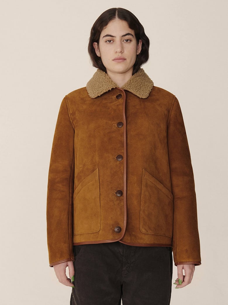Ymc brainticket jacket tan shop