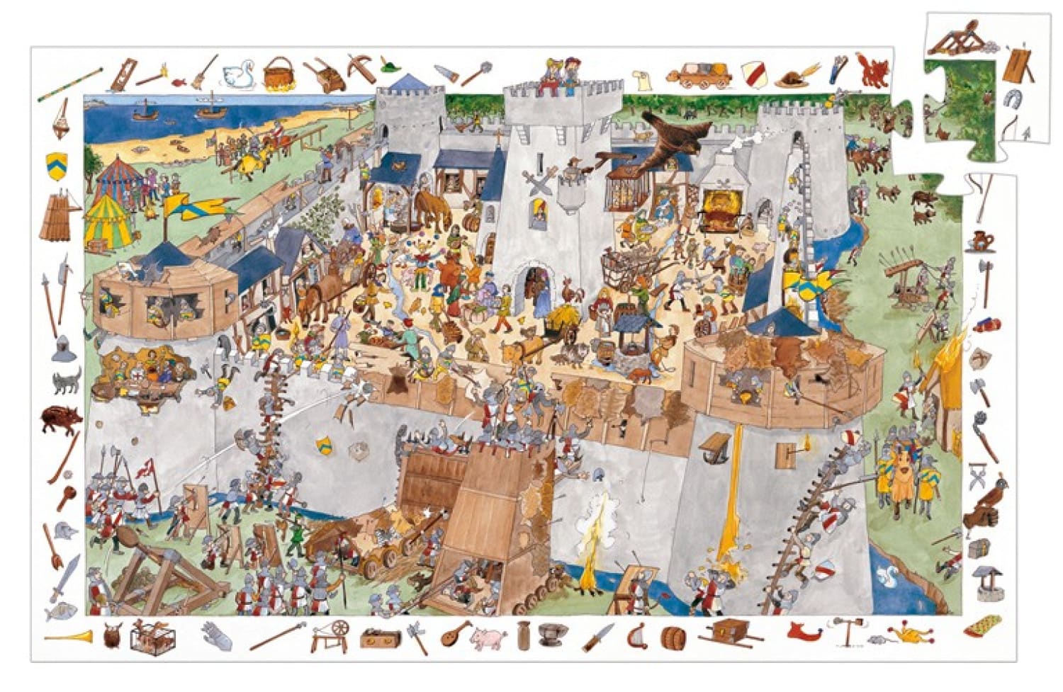 Puzzle Observation – Burg 100 Teile