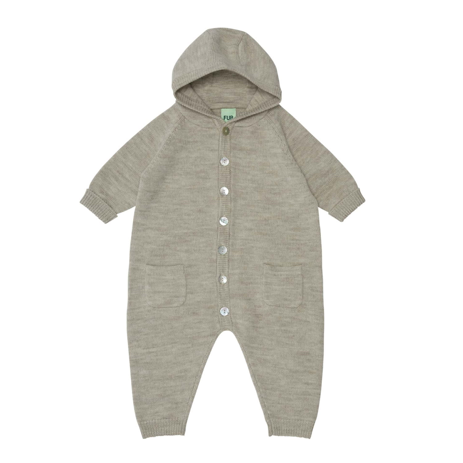 Baby-Overall mit Kapuze