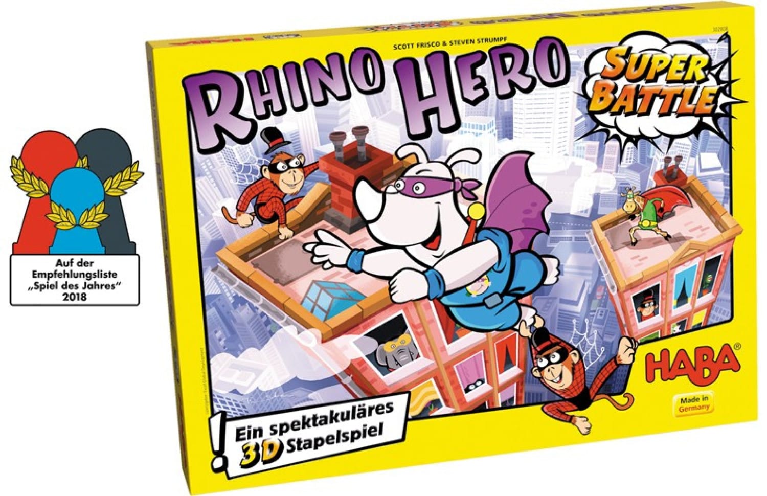 Rhino Hero, Super Battle