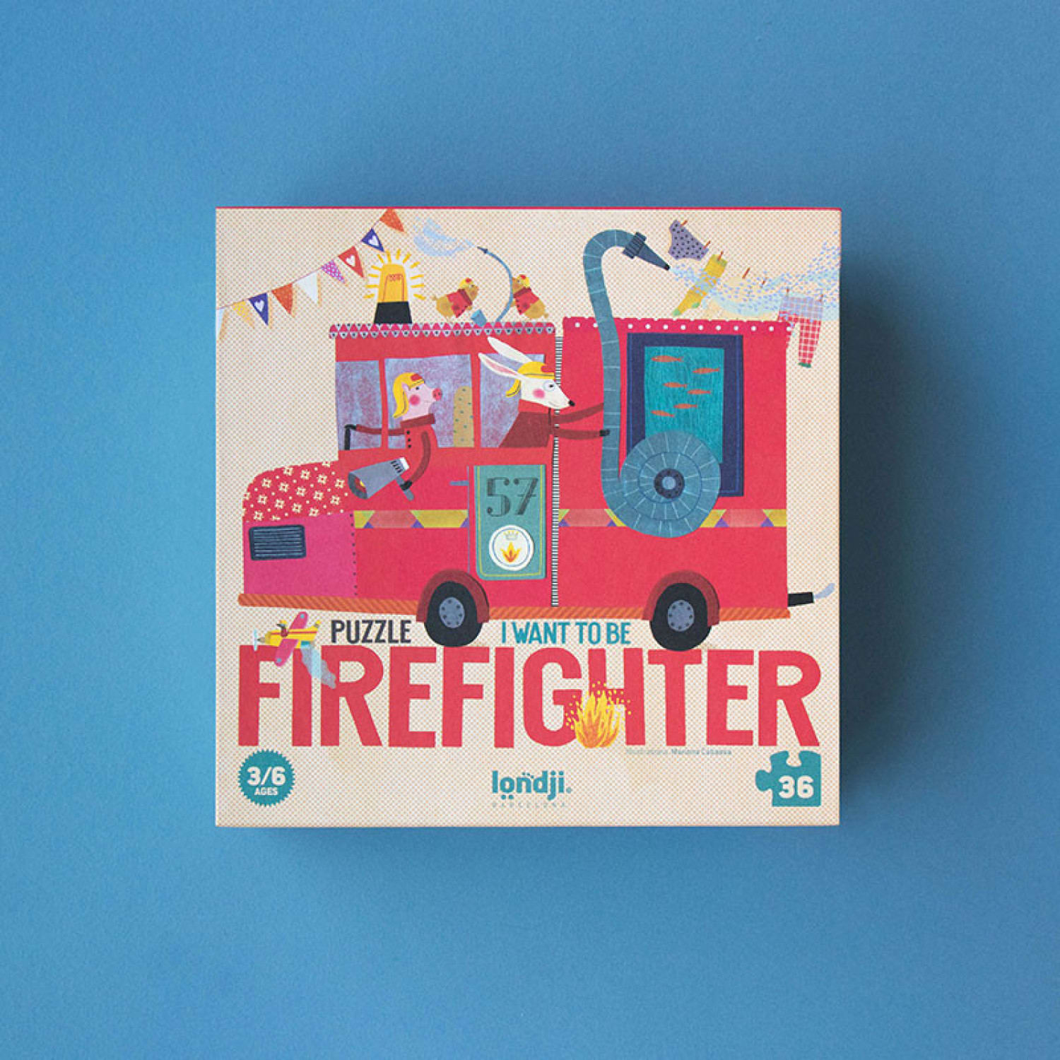 Puzzle – I Want To Be … Firefighter