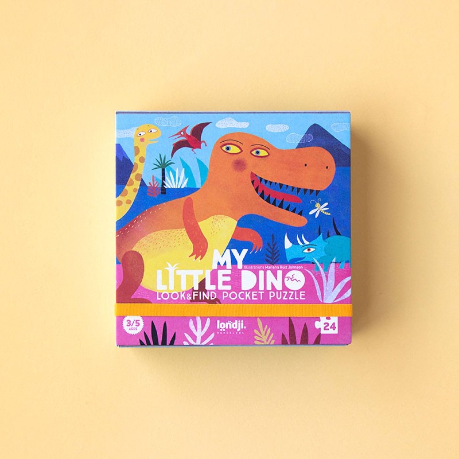 Pocket Puzzle Look & Find – My Little Dino