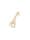 Greiftier Giraffe, Beige Gestreift