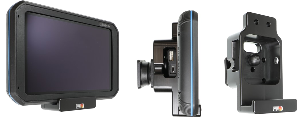 Passive holder with tilt swivel for Garmin Fleet 770