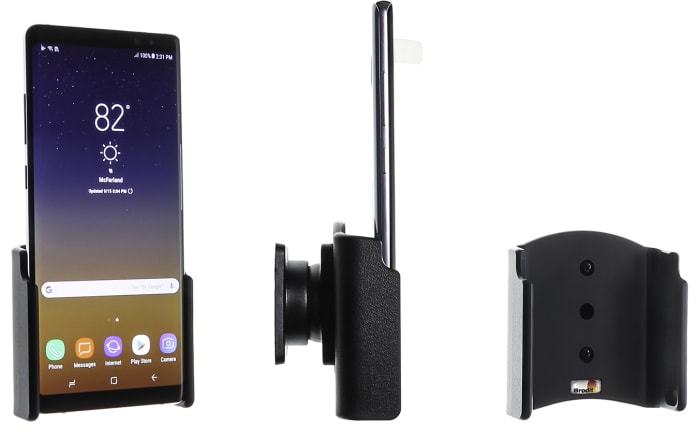 Passive holder with tilt swivel for Samsung Galaxy Note 8