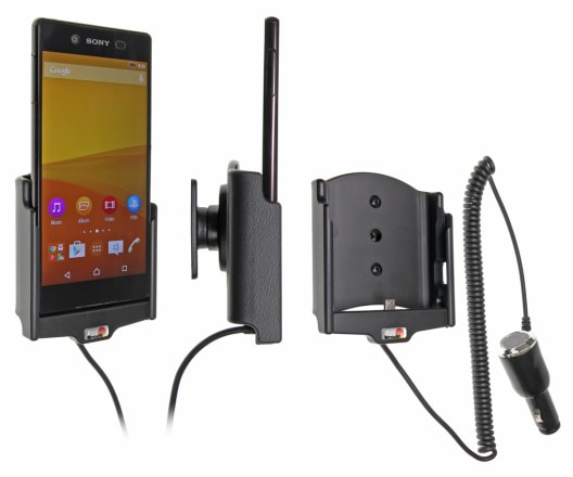 Active holder with cig-plug for Sony Xperia Z3+