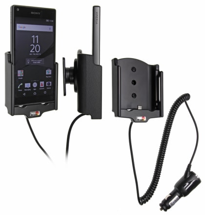 Active holder with cig-plug for Sony Xperia Z5 Compact