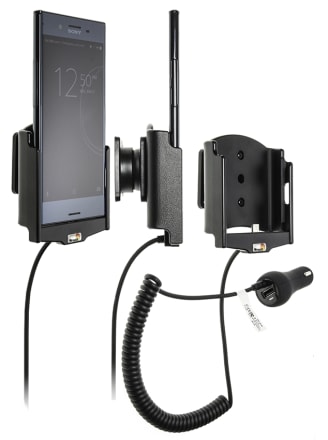 Active holder with cig-plug for Sony Xperia XZ Premium