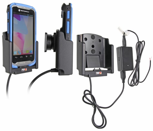 Active holder for fixed installation for Motorola TC55