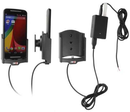 Active holder for fixed installation for Motorola Moto G (2nd Gen)