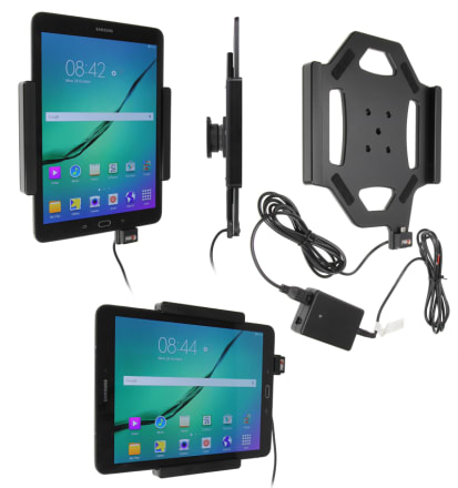 Active holder for fixed installation for Samsung Galaxy Tab S2 9.7 SM-T810/SM-T813/SM-T815/SM-T819