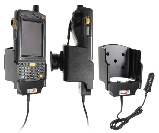 Active holder with cig-plug for Motorola MC70