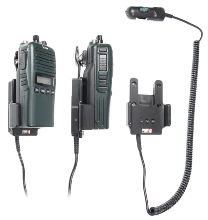 Active holder with cig-plug for ICOM IC-F44GS