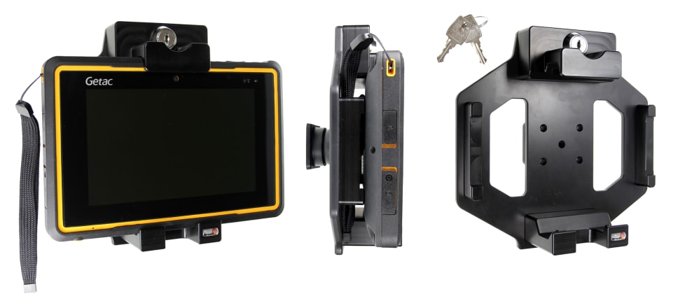Holder with key-lock for Getac Z710 (US Version)