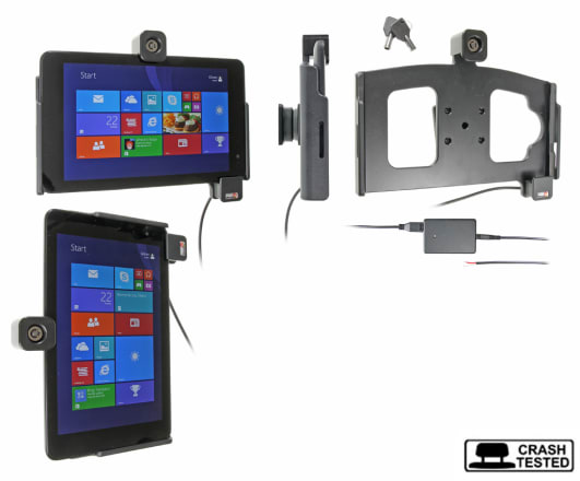 Holder with key-lock for Dell Venue 8 Pro