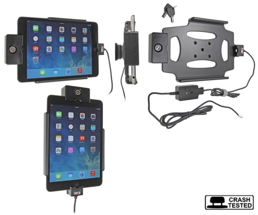 Holder with key-lock for Apple iPad Mini 3 (A1599, A1600)