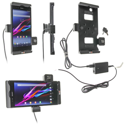 Holder with key-lock for Sony Xperia Z Ultra