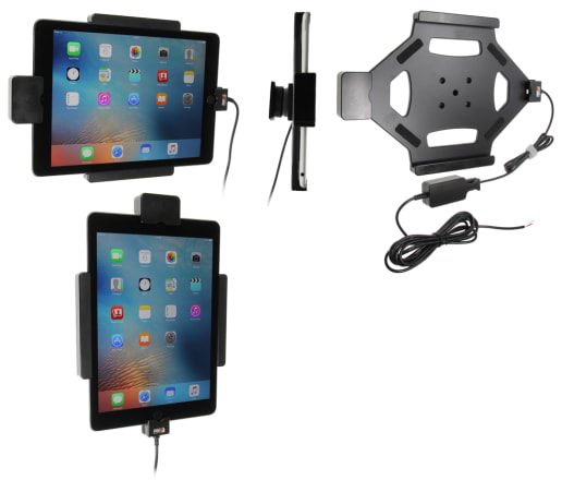 Holder with spring-lock for Apple iPad Pro 9.7 (A1673, A1674, A1675)