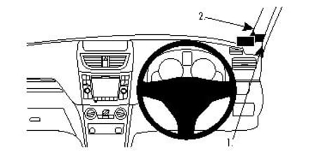 ProClip for Suzuki Swift 11-17 (RHD)